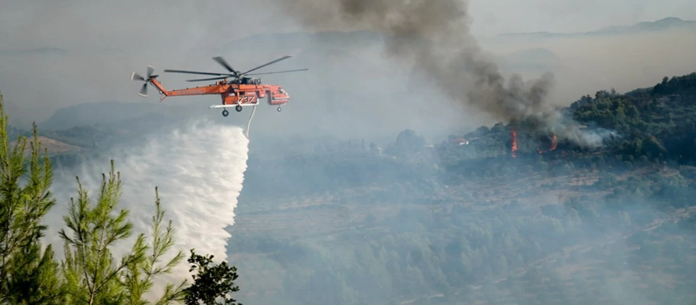Φωτιές - Σύστημα Κοπέρνικος: Αυτή είναι η καταστροφή στην Αρχαία Ολυμπία (φώτο)